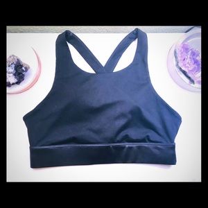 Fabletics sports bra crisscrossed back